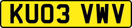 KU03VWV