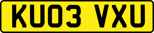 KU03VXU
