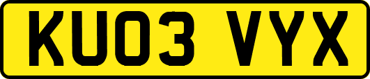 KU03VYX