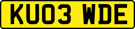 KU03WDE