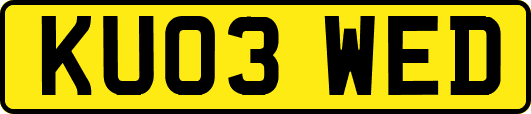 KU03WED