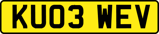KU03WEV
