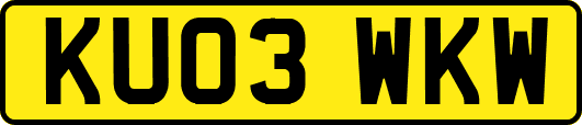 KU03WKW
