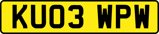 KU03WPW