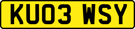 KU03WSY