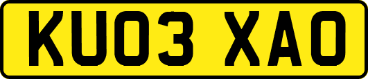 KU03XAO