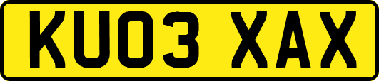 KU03XAX