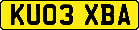 KU03XBA