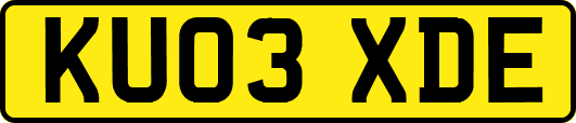 KU03XDE