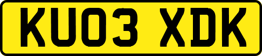 KU03XDK