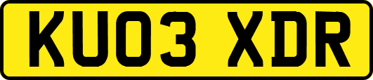 KU03XDR