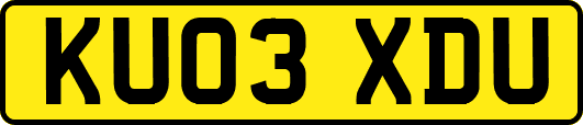 KU03XDU