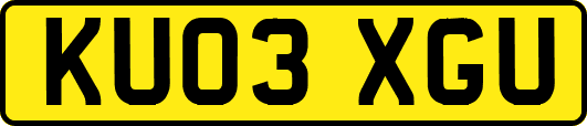 KU03XGU