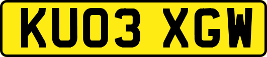 KU03XGW