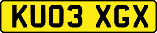 KU03XGX