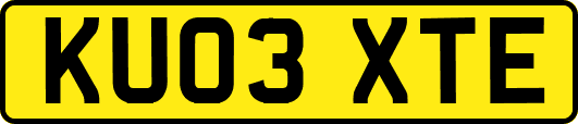 KU03XTE