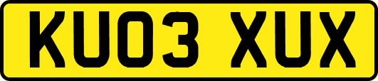 KU03XUX