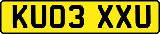 KU03XXU