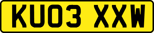 KU03XXW