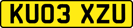 KU03XZU