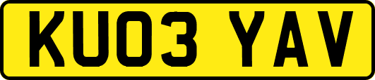 KU03YAV
