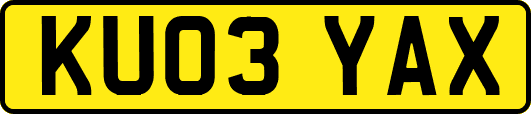 KU03YAX