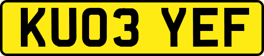 KU03YEF