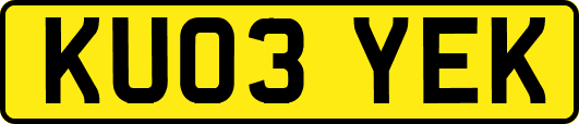 KU03YEK