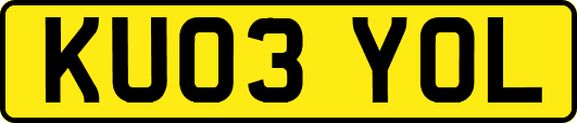 KU03YOL