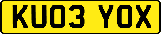 KU03YOX