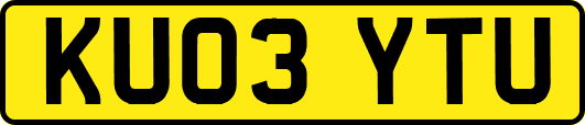 KU03YTU