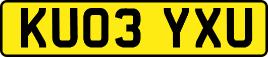 KU03YXU