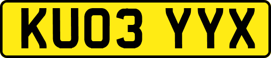 KU03YYX