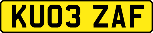 KU03ZAF