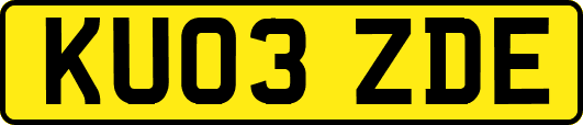 KU03ZDE