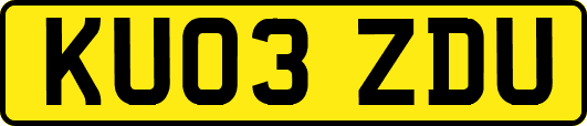 KU03ZDU