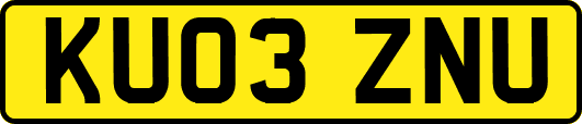 KU03ZNU