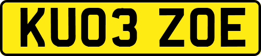 KU03ZOE