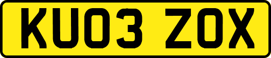 KU03ZOX