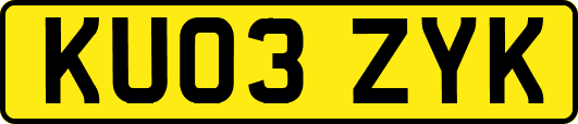 KU03ZYK