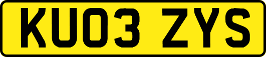 KU03ZYS