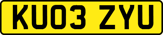 KU03ZYU