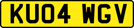 KU04WGV