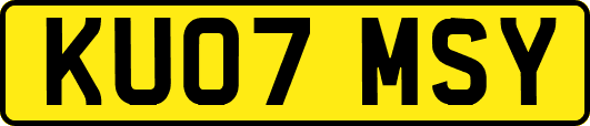 KU07MSY