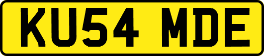 KU54MDE