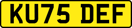 KU75DEF