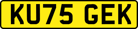 KU75GEK
