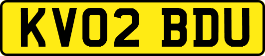 KV02BDU