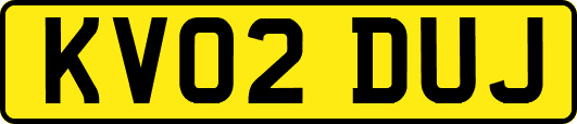 KV02DUJ