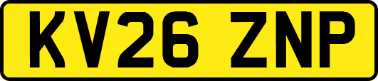 KV26ZNP